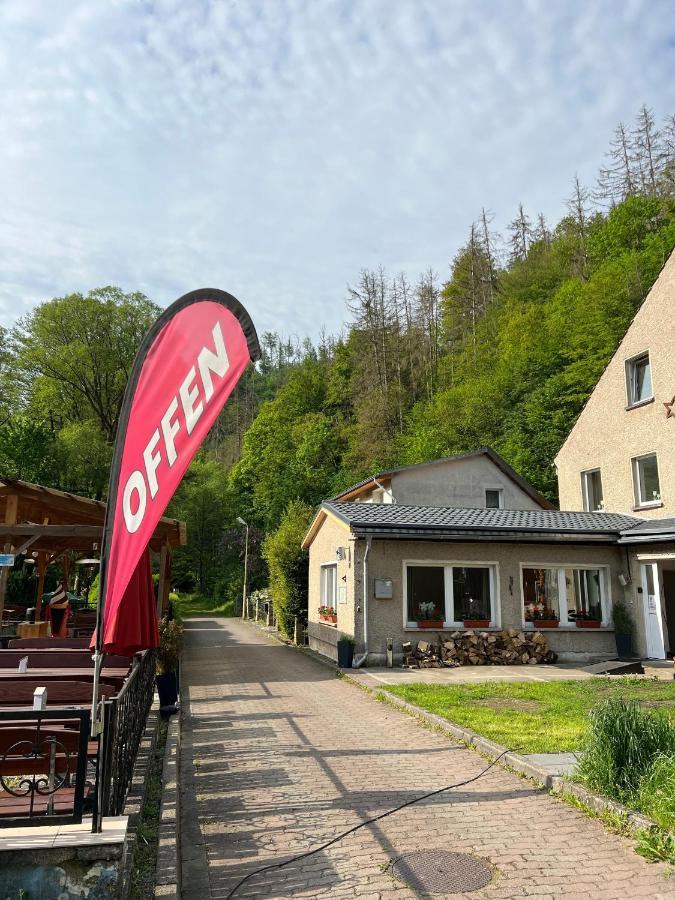 Pension Sternschnuppe, Treseburg Harz, Unmittelbar Am Wasser Thale Zewnętrze zdjęcie