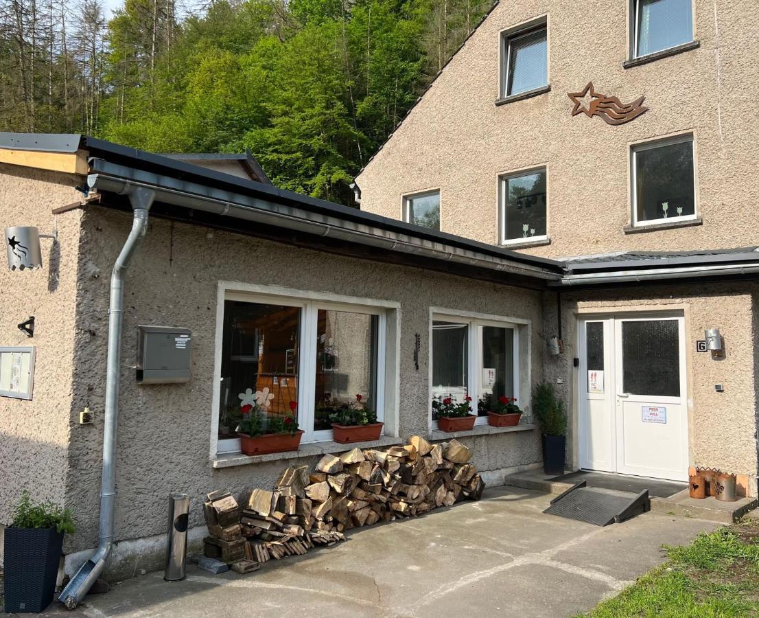 Pension Sternschnuppe, Treseburg Harz, Unmittelbar Am Wasser Thale Zewnętrze zdjęcie